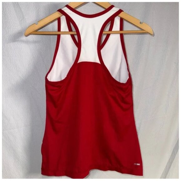 Adidas Women's ATS Cool Red & White Workout Tank Top, Size Medium - Picture 4 of 5